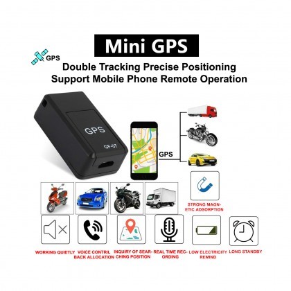 GPS Tracker GF-19 APP Control Live Tracking Device